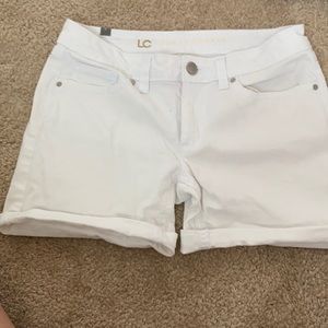 Lauren Conrad White Jean Shorts